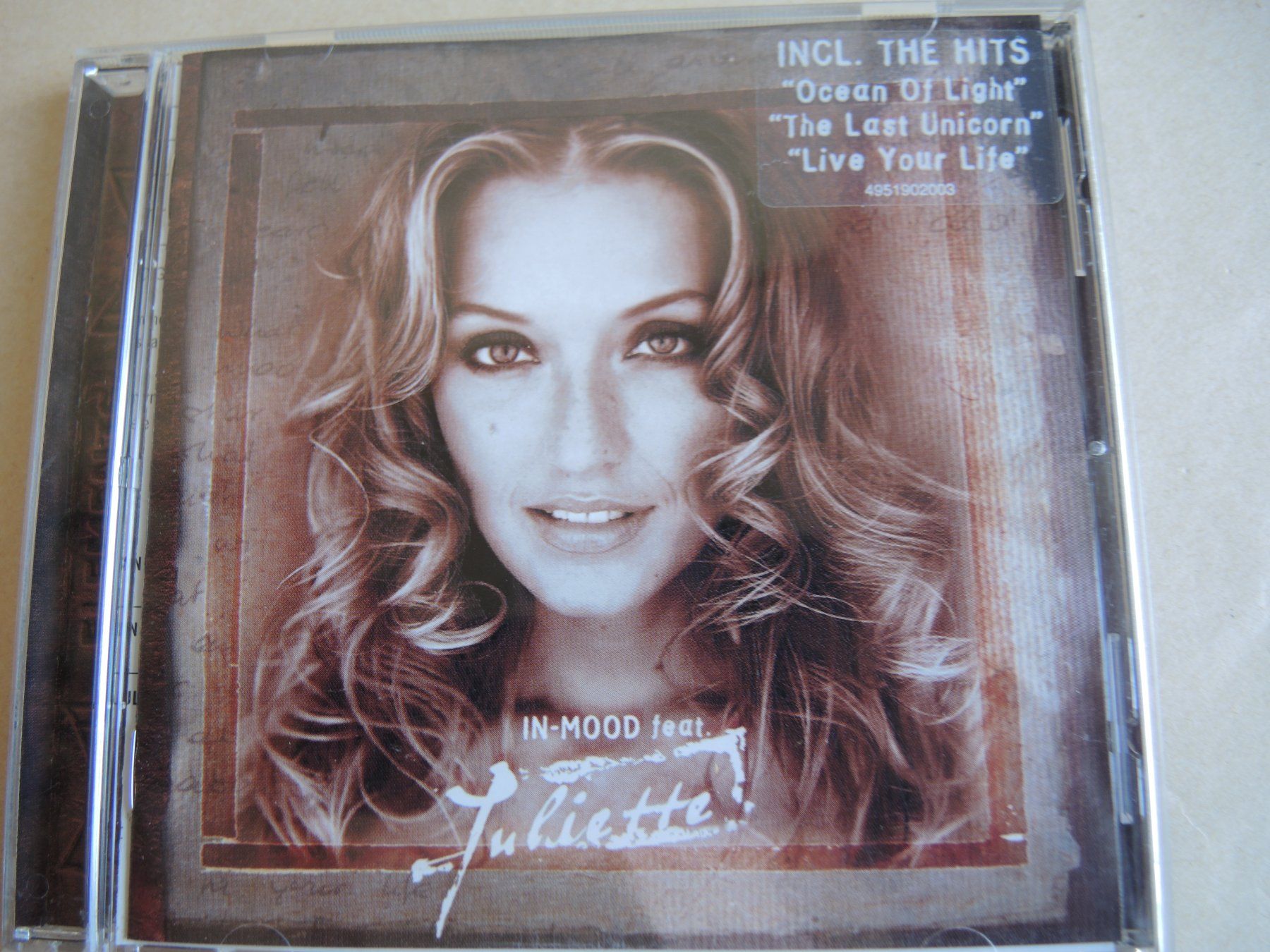 CD: In-Mood feat. Juliette CD Elements Album – Usato da Rorschach venduto da maeck8