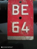 Velo Nummer Velonunmer BE 64