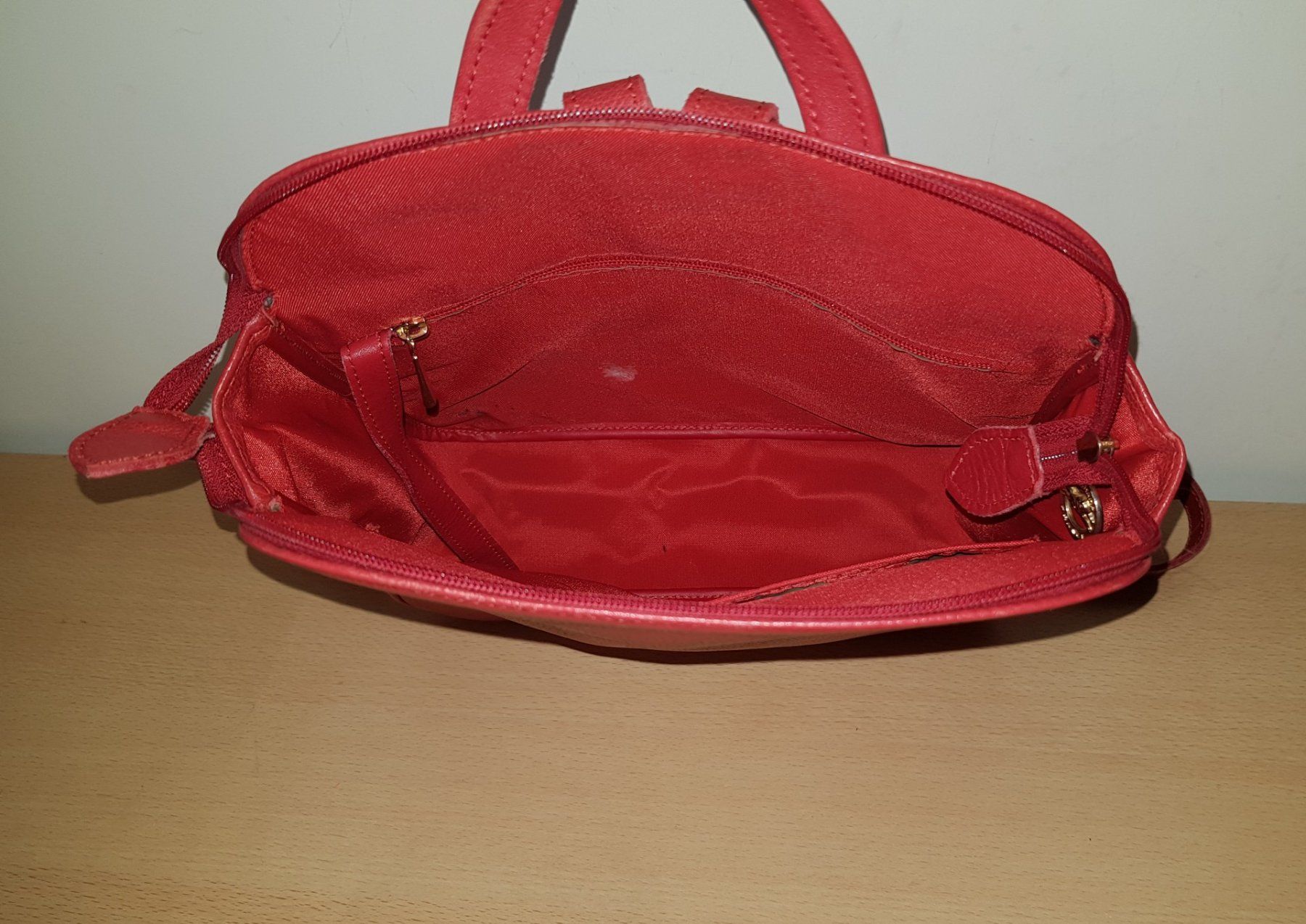 Longchamp Zaini: Longchamp Leder Rucksack – Usato da Basel venduto da Birs868 7