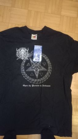 The True Frost Vintage T-shirt XL German Black Metal 