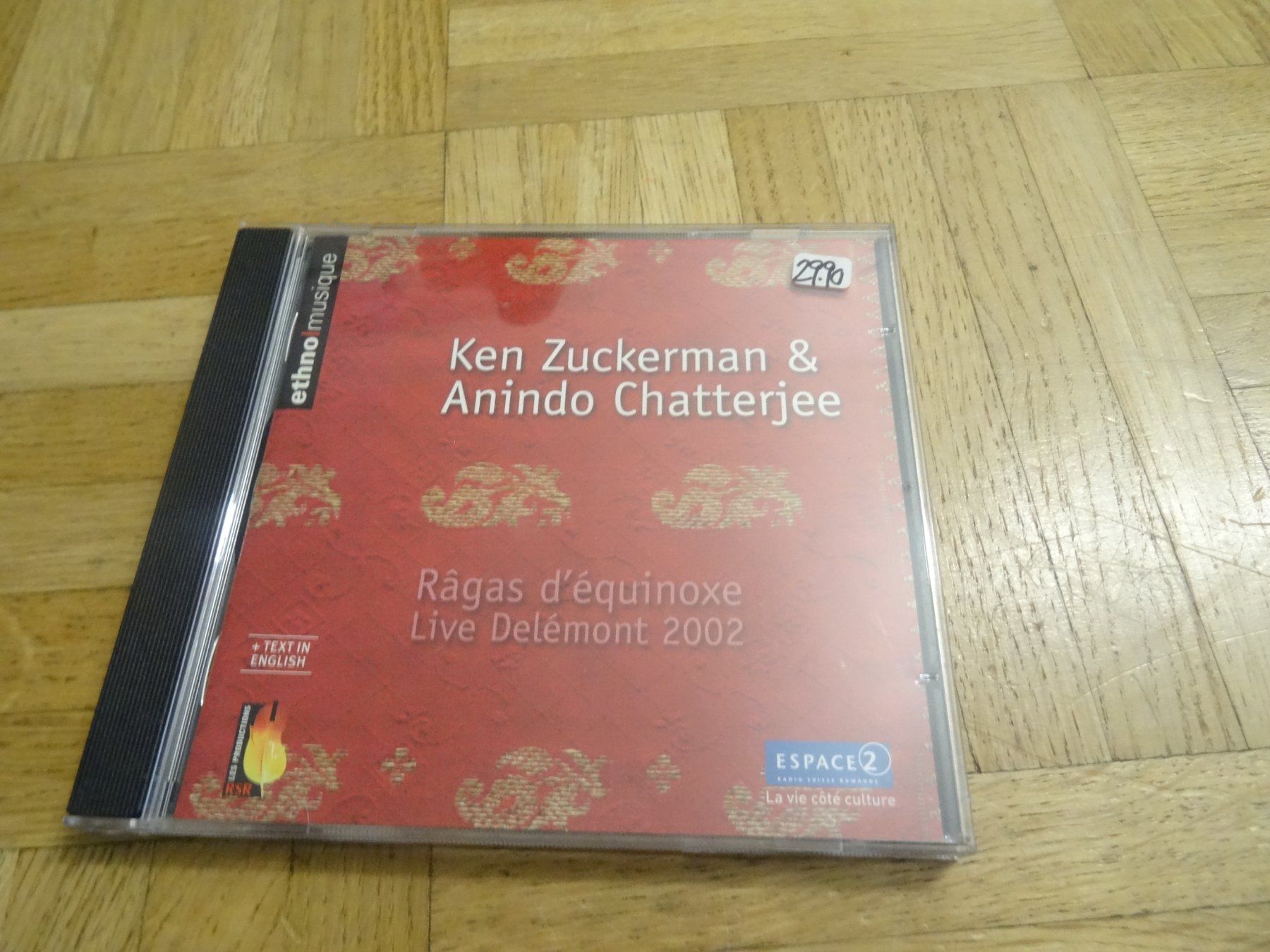 CDs: Ken Zuckerman & Anindo Chatterjee CD – Gebraucht aus Olten von Disc-Ausverkauf