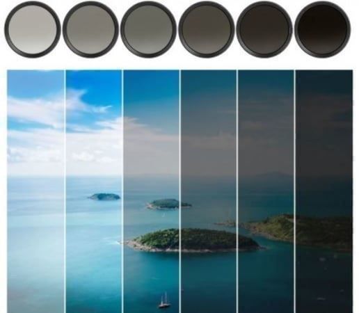 Filtri: VARIABLER ND-FILTER 58mm - ND2 BIS ND400 - DSLR KAMERA – Nuovo e nell'imballaggio originale da Kriens venduto da swissgadget 1