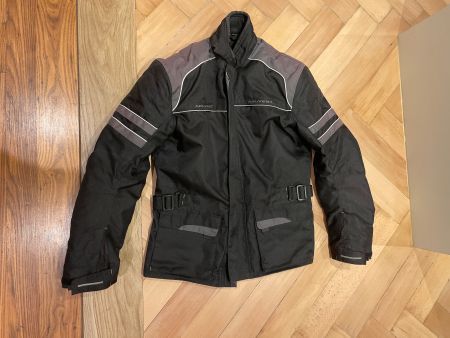 Schwarze VENGO Motorrad Jacke Gr.M