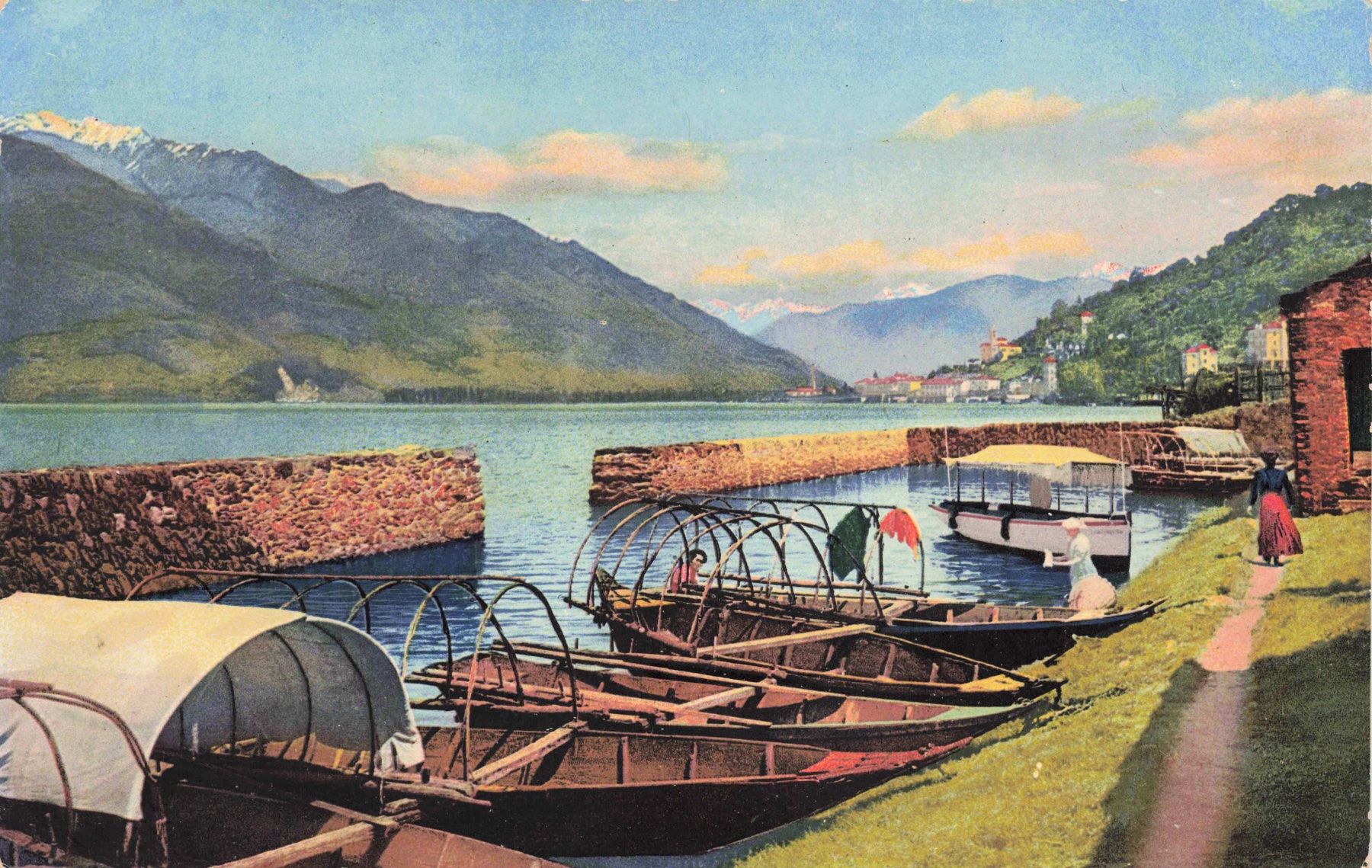 Cartoline postali: Vira Gambarogno – Usato da Biasca venduto da Blenio71