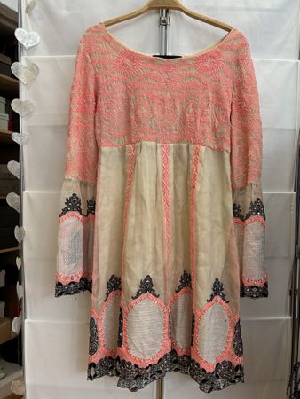 Kavita Bhartia Seidenkleid, Gr. M, Sommer Look