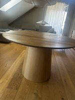 Runder Esstisch Holz Oak 120cm 