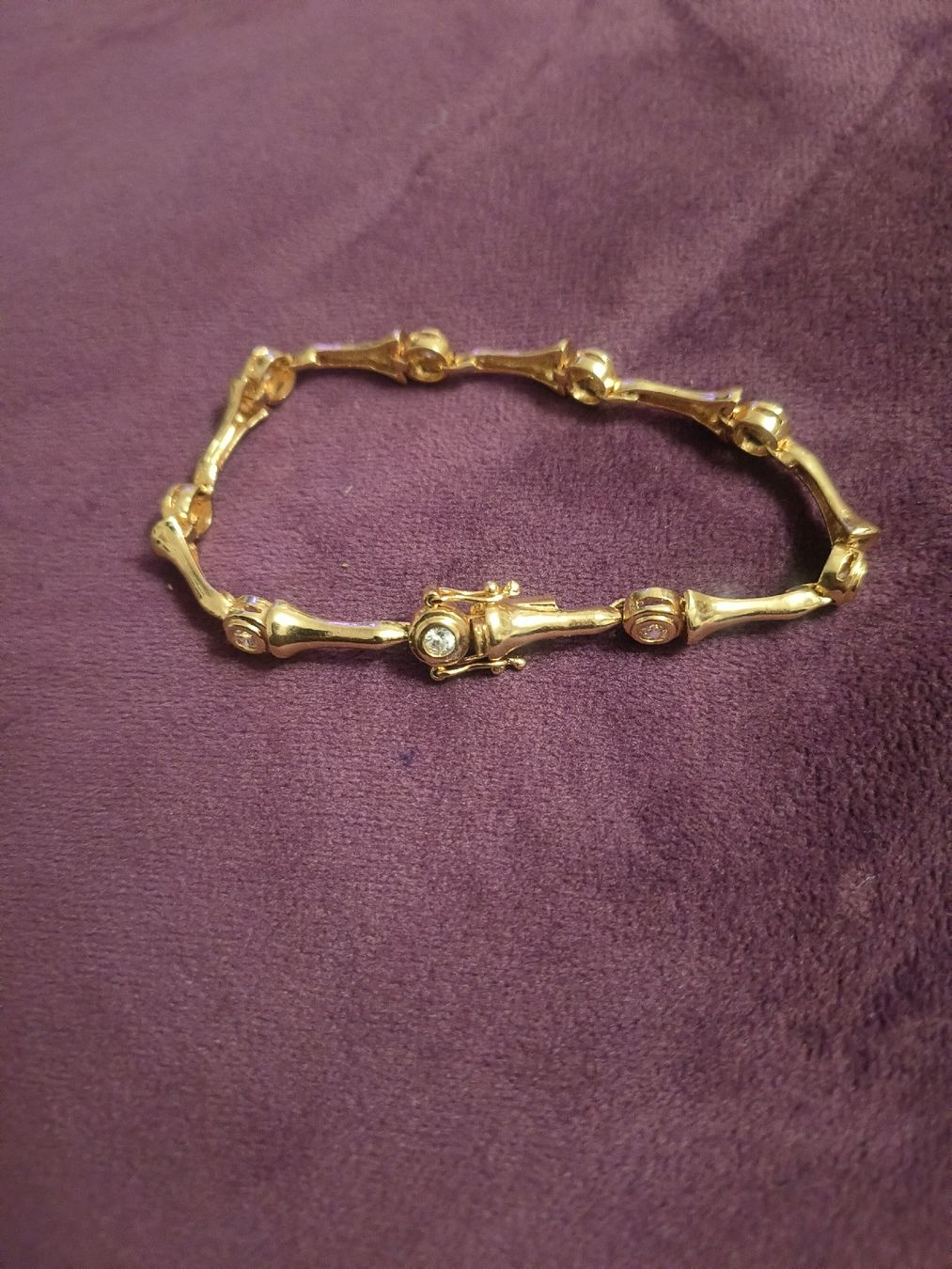 Bracciali & Braccialetti: bijoux bracelet plaqué or  – Usato da Pampigny venduto da Nathbn