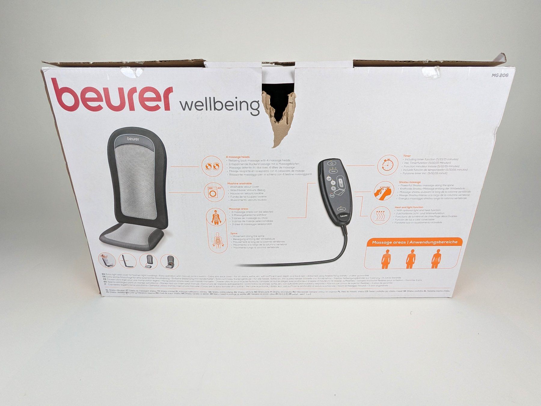 Beurer Dispositivi per massaggi: BEURER Shiatsu-Sitzauflage – Nuovo (secondo la descrizione) da Dintikon venduto da Restwert_Dintikon 4