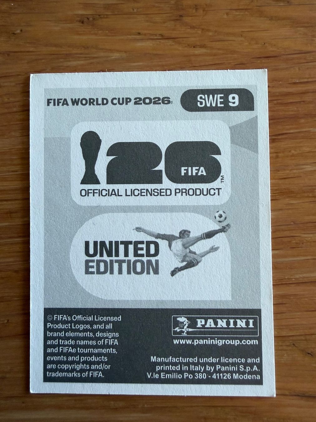 Panini Carte collezionabili: Panini SWE 9 Hugo Larsson – Nuovo (secondo la descrizione) da Zürich venduto da bel5 1
