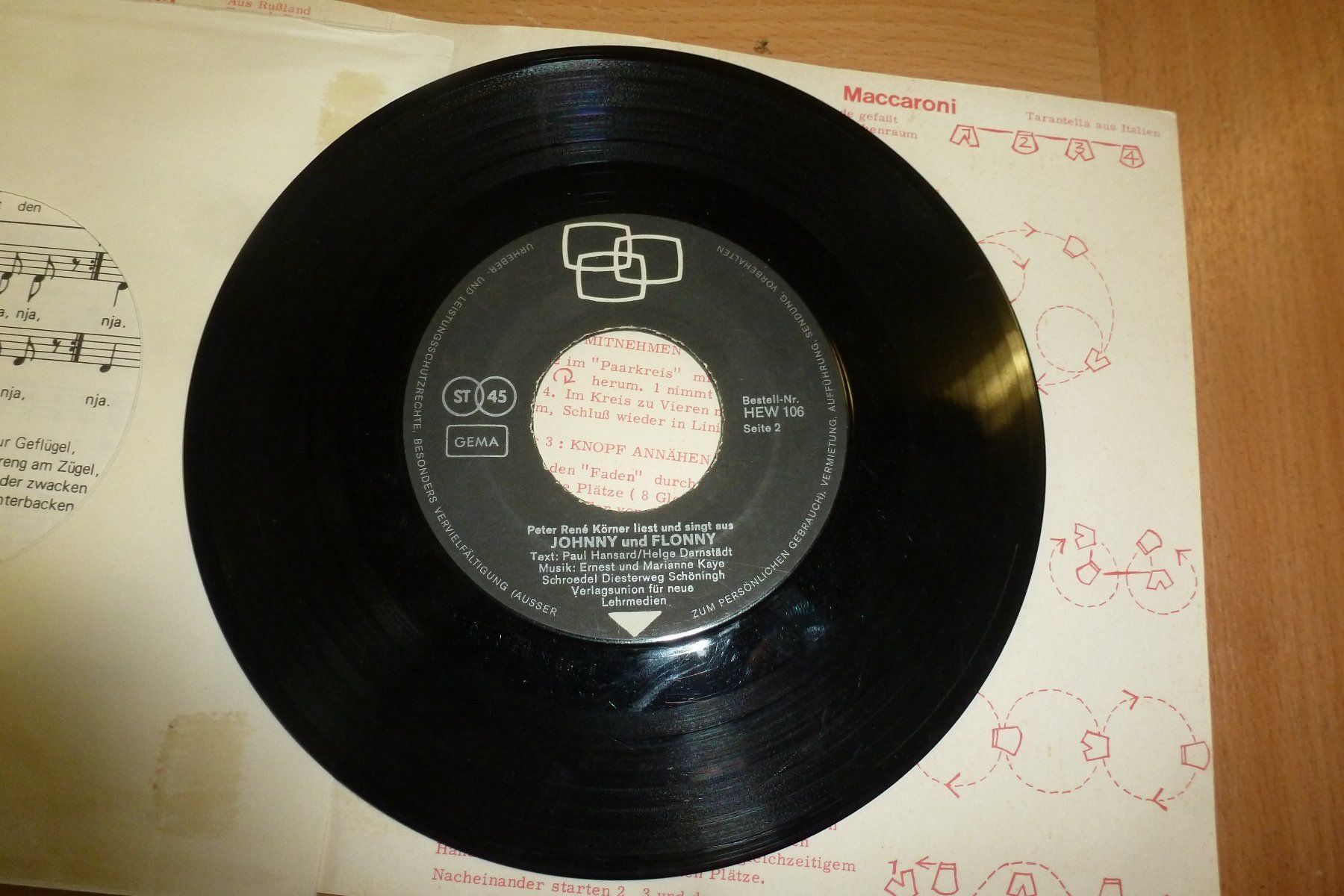 Schallplatten: Johnny und Flonny LP – Gebraucht aus Emmen von newdeal1970 3