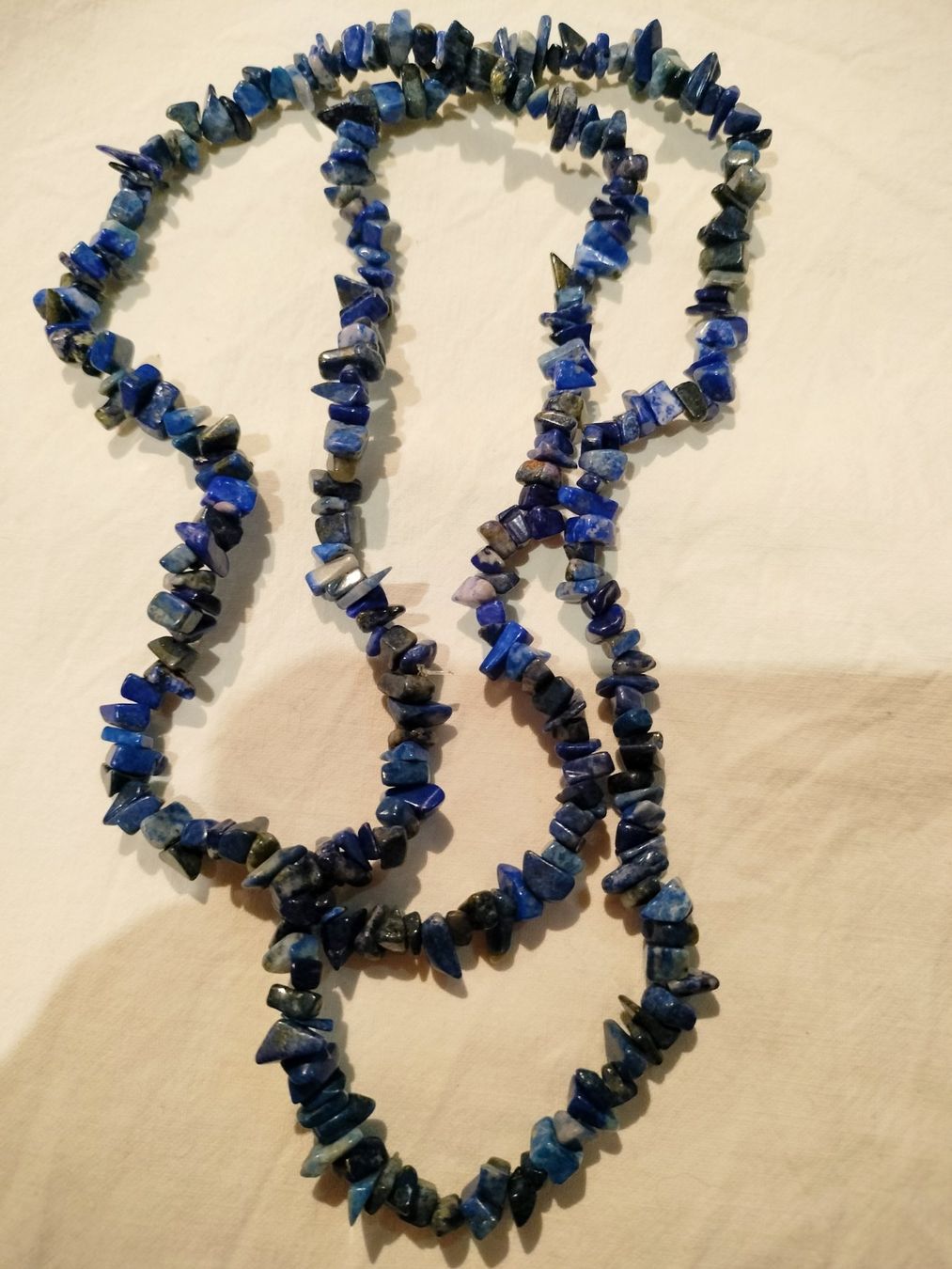 Catenine: Collier en véritables lapis-lazuli 86cm – Nuovo (secondo la descrizione) da Cortaillod venduto da rozinna