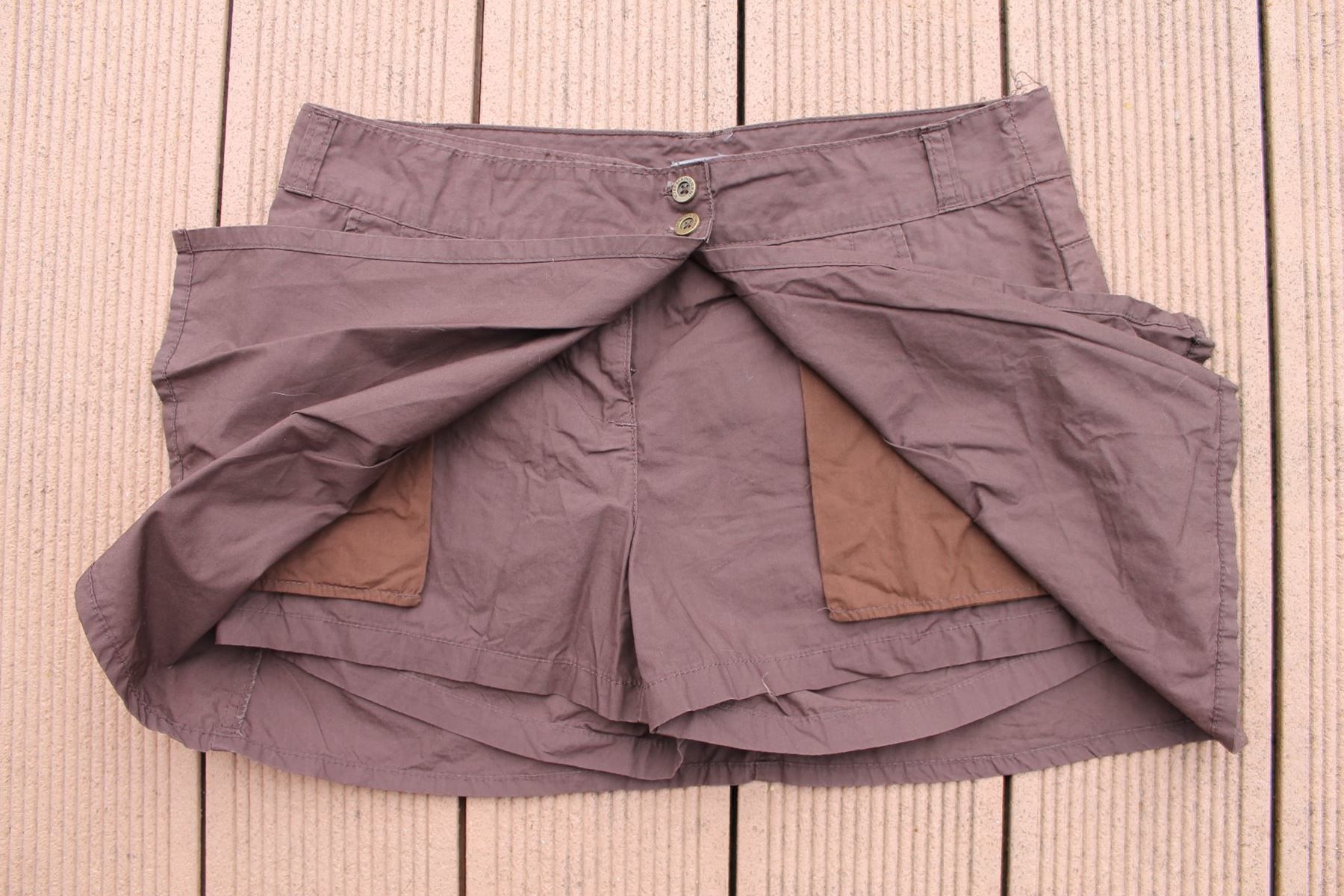 Röcke: Jupe-Short marron ICIetMAINTENANT new – Neu (gemäss Beschreibung) aus Agiez von chouchanelle 1