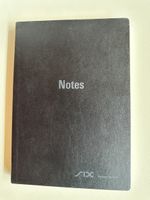 Notizbuch schwarz - ohne Hilfslinien