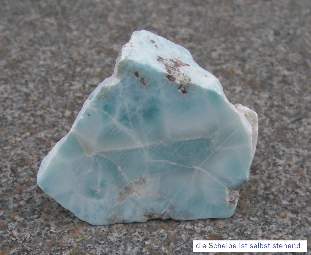 Mineralien & Heilsteine: ♥ LARIMAR - ATLANTIS STEIN - SCHEIBE ♥ – Neu (gemäss Beschreibung) aus Derendingen von Editka 1