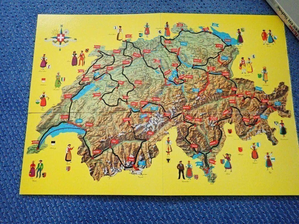 Spiele: Schweizer Reise mit Puzzle Spiel – Gebraucht aus Galgenen von Marc98 2