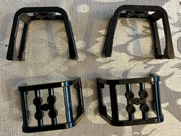 Lego 4 x Windscreen 6 x 4 x 3 1/3 Roll Cage - 64450