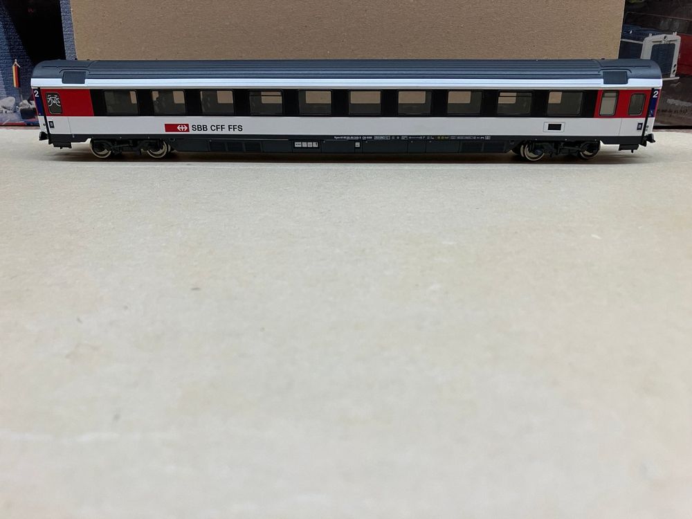 Roco Modelleisenbahnen: Roco 64400 SBB EC-Reisezugwagen Bpm 2. Klasse, Ep. VI, H0 GS – Neu (gemäss Beschreibung) aus Neuendorf von sitek071 6