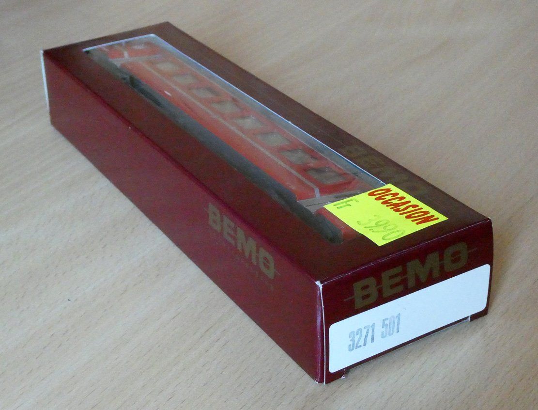 Bemo Modellini di ferrovie: BVZ 2. Kl.wg Bemo H0m Artnr 3271 501 – Usato da Dietlikon venduto da Gruma 7