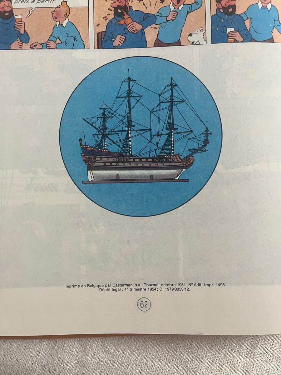 Fumetti: Tintin le secret de la Licorne – Usato da Porrentruy venduto da Servo26 3