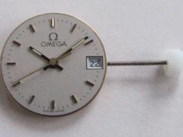 OMEGA, Damen Quarzwerk mit Zifferblatt und Zeiger. NOS