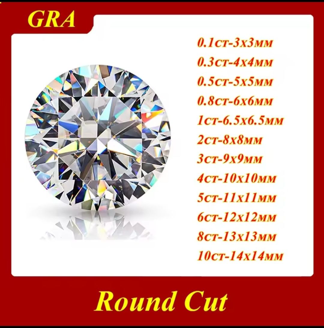 Pierres précieuses: diamant moissanite – Neuf avec emballage d'origine à Marly par tou_s9nd