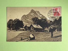 Braunwald - Stempel Winterthur 1912