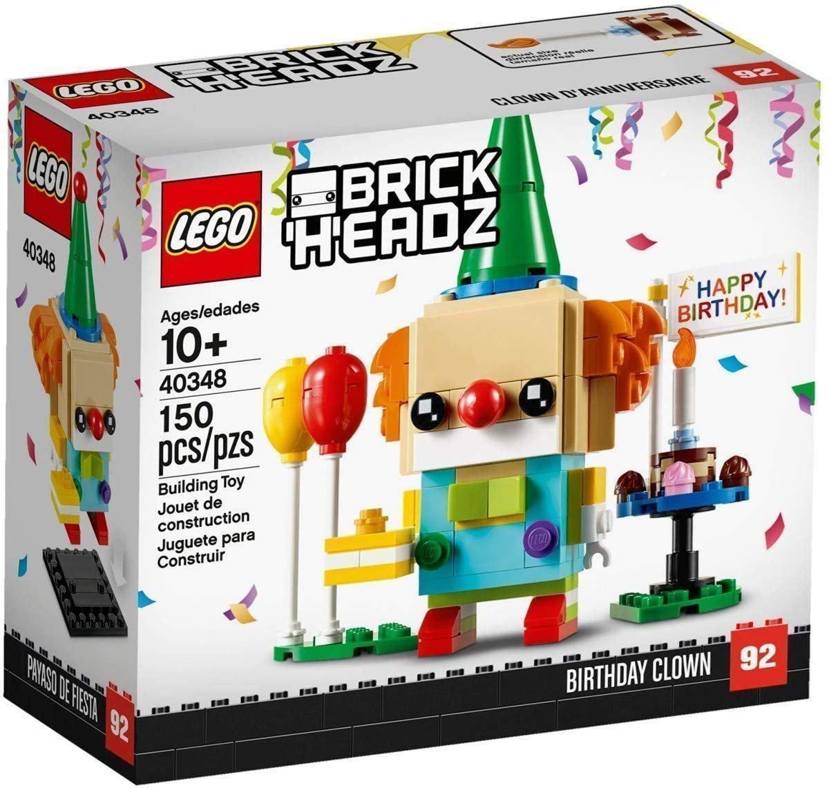 Lego Giocattoli: LEGO 40348 Geburtstagsclown Brickheadz – Nuovo e nell'imballaggio originale da Matzendorf venduto da SwissMagicKarten 1