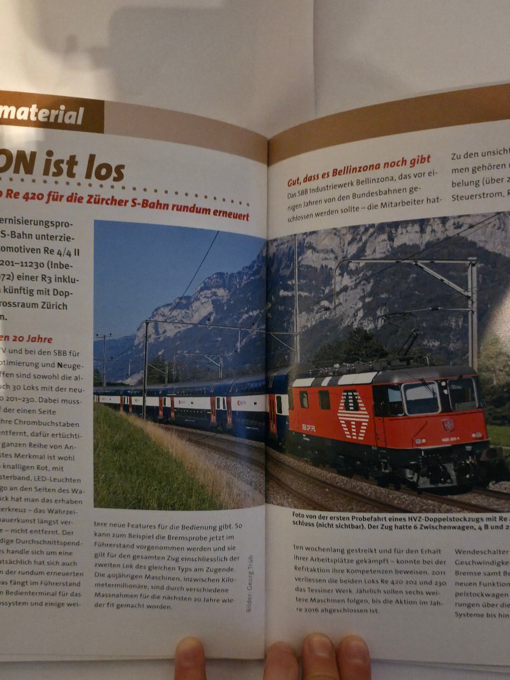 Livres: Bahn-Jahrbuch Schweiz 2012 – D'occasion à Hochdorf par marcosfreizeit 2