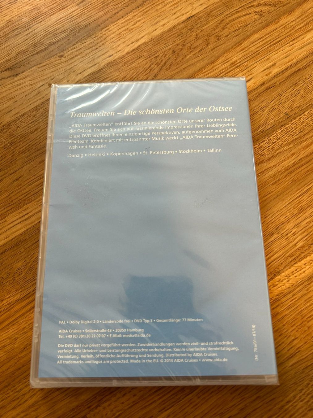 Alle DVDs: Aida DVD - Die schönste Orte der Ostsee – Neu und originalverpackt aus Küsnacht ZH von filo_fila8700 1
