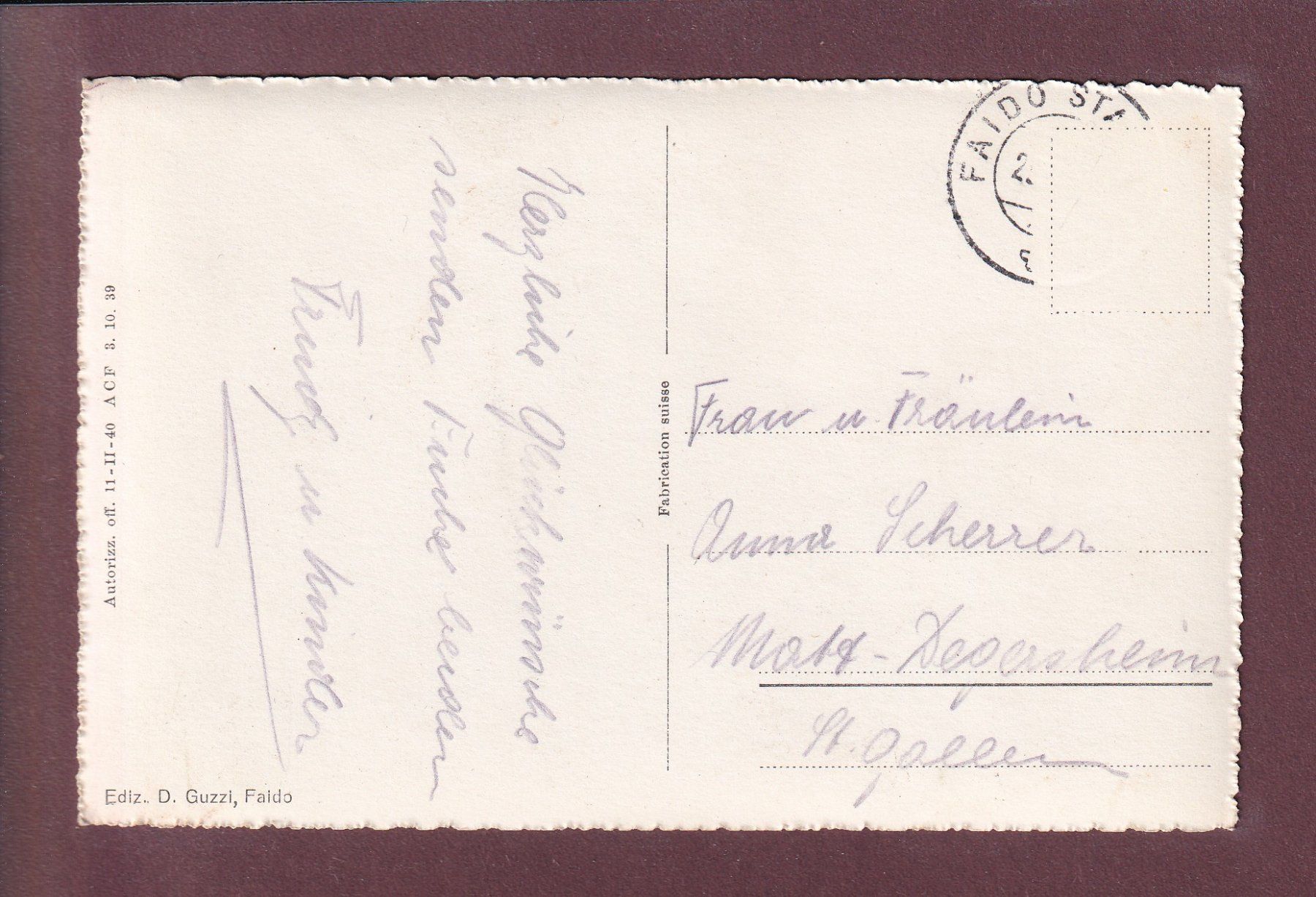 Cartes postales: FAIDO - Panorama generale – D'occasion à Pully par nicecards 1