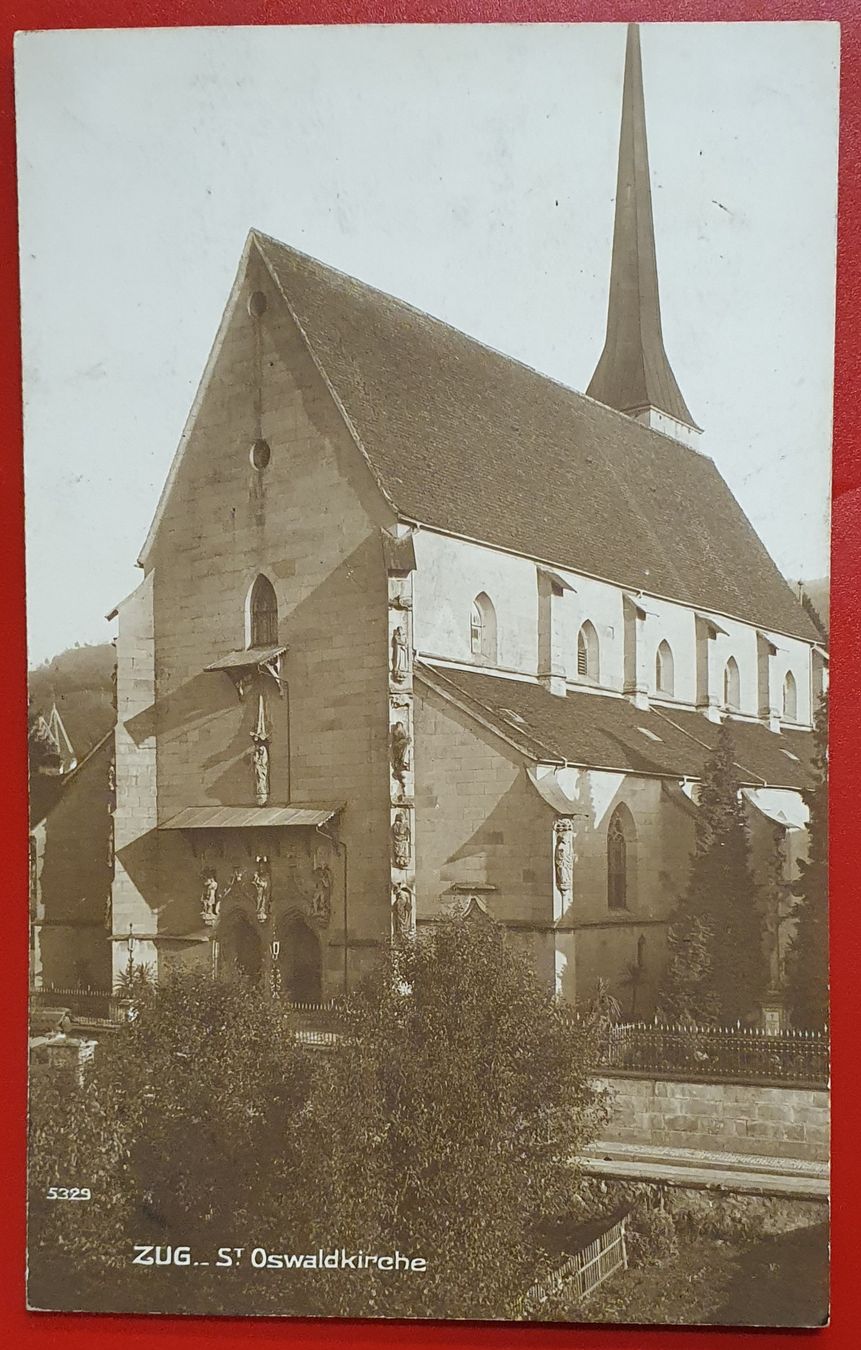 Cartoline postali: 3 Ansichtskarten von Zug – Usato da Kreuzlingen venduto da Rschweiz1 2