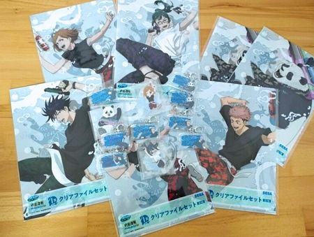 Jujutsu Kaisen SPLASH×BATTLE SEGA Lucky Kuji, manga, anime