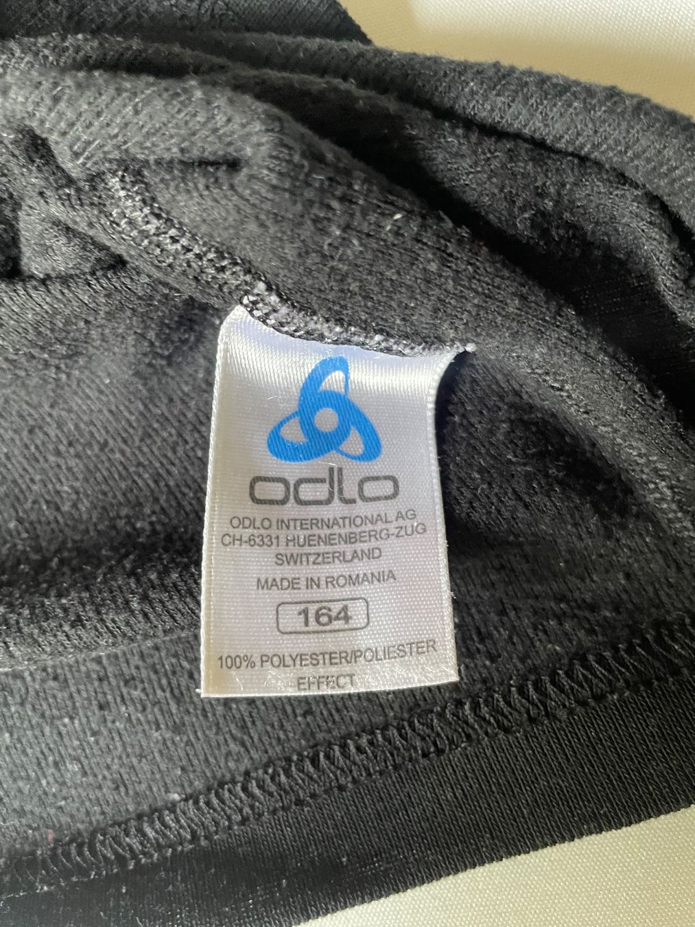Odlo Biancheria intima: Odlo Base Layer Langarmshirt, schwarz, Grösse 164 – Usato da Zürich venduto da voyageca 1
