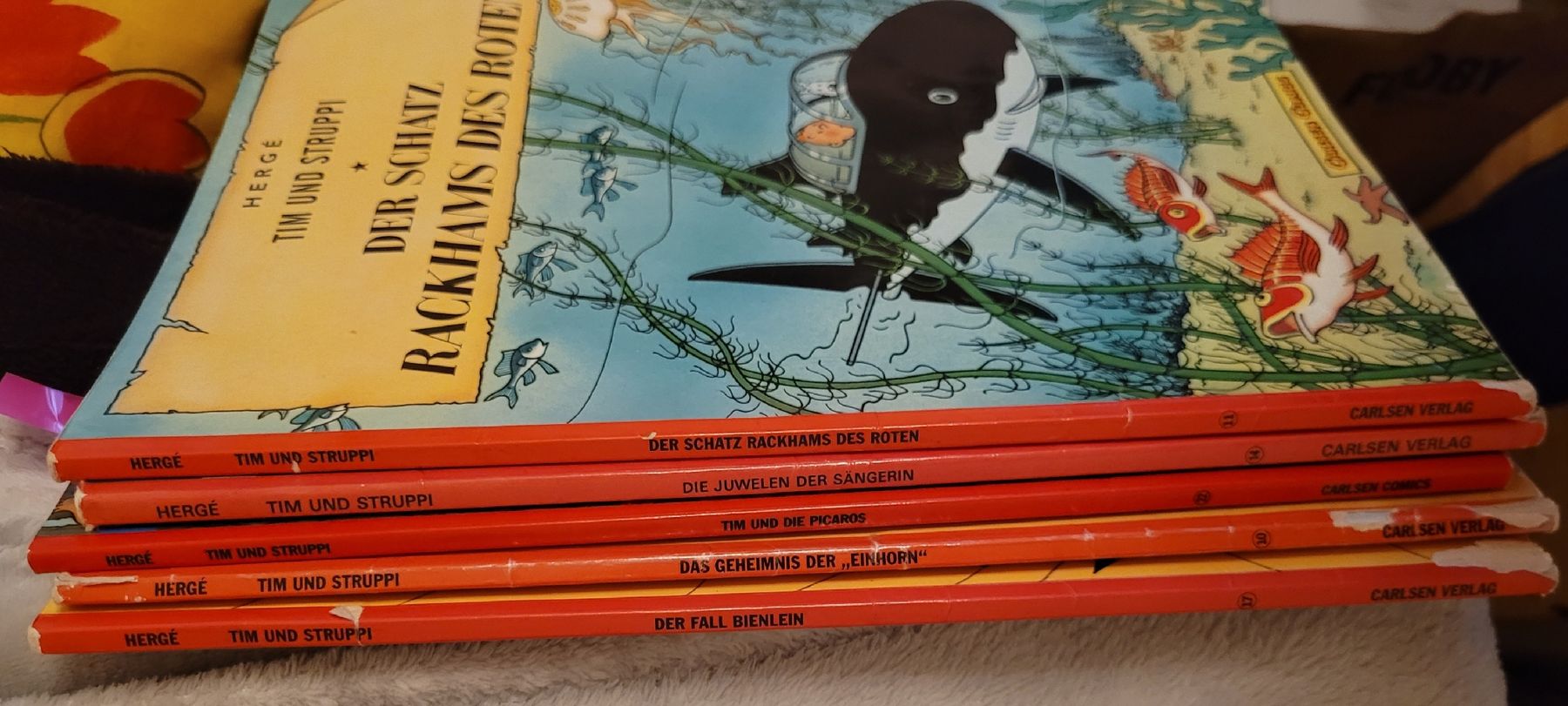 Fumetti: 6er Set "Tim und Struppi" Comics – Usato da Hindelbank venduto da Hevenisreal 1