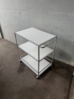 USM Haller Servierwagen, Beistelltisch, in weiß