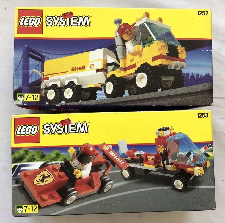 Lego Giocattoli: LEGO System - 2x Sets: 1252 + 1253 - 1999 - Neu & OVP! – Nuovo e nell'imballaggio originale da Schaffhausen venduto da durruti