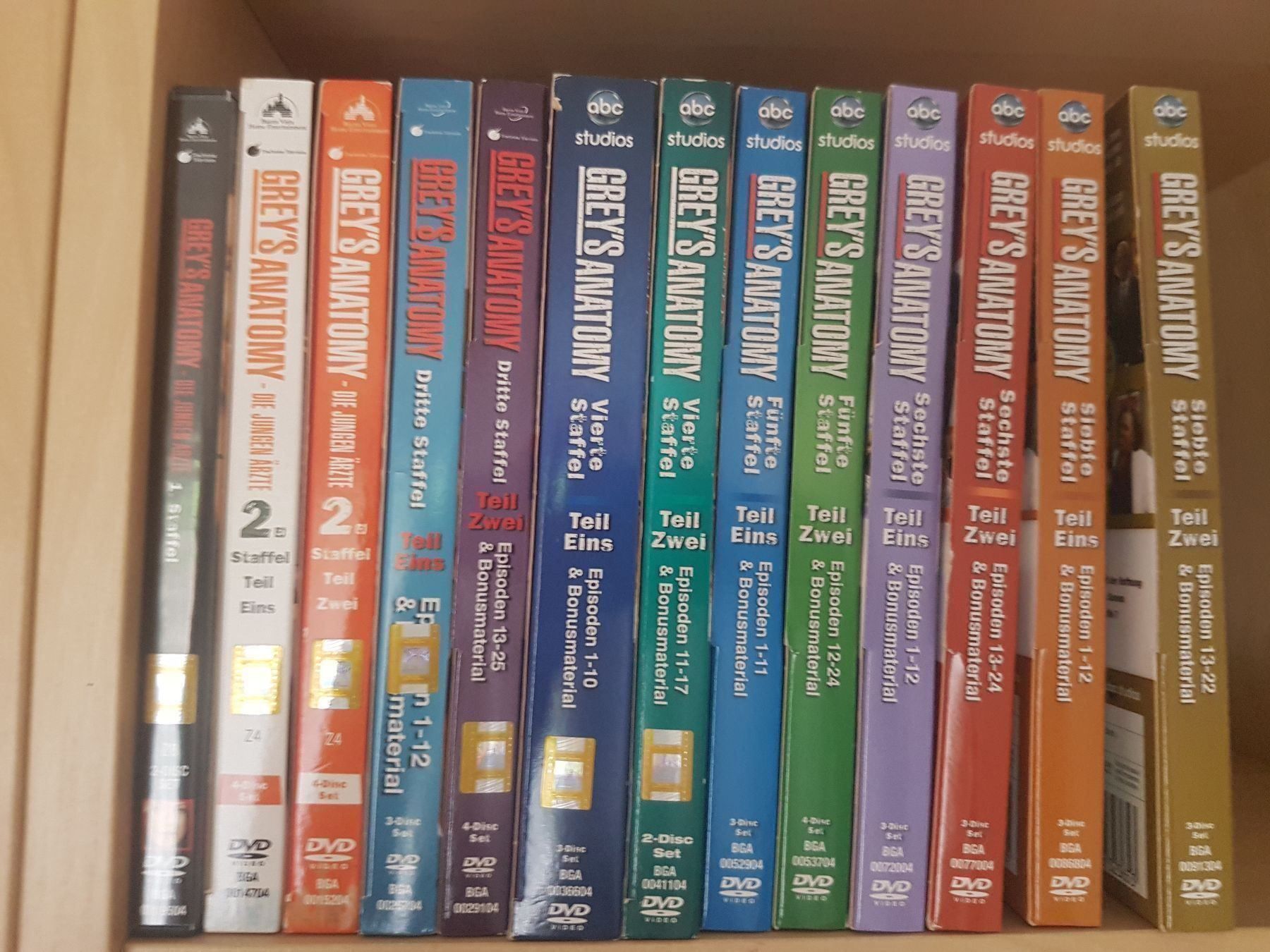 Tutti i DVDs: Grey's anatomie 1-7 – Usato da Trimbach venduto da Meily2