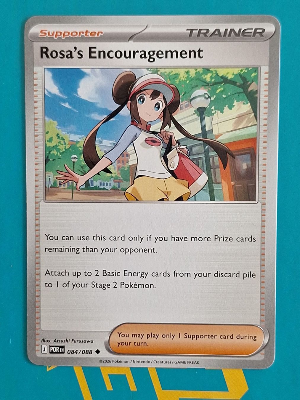 Pokémon Sammelbilder & Trading cards: Rosa's Encouragement - Pokemon Perfect Order – Gebraucht aus Altstätten SG von GGsGameshop
