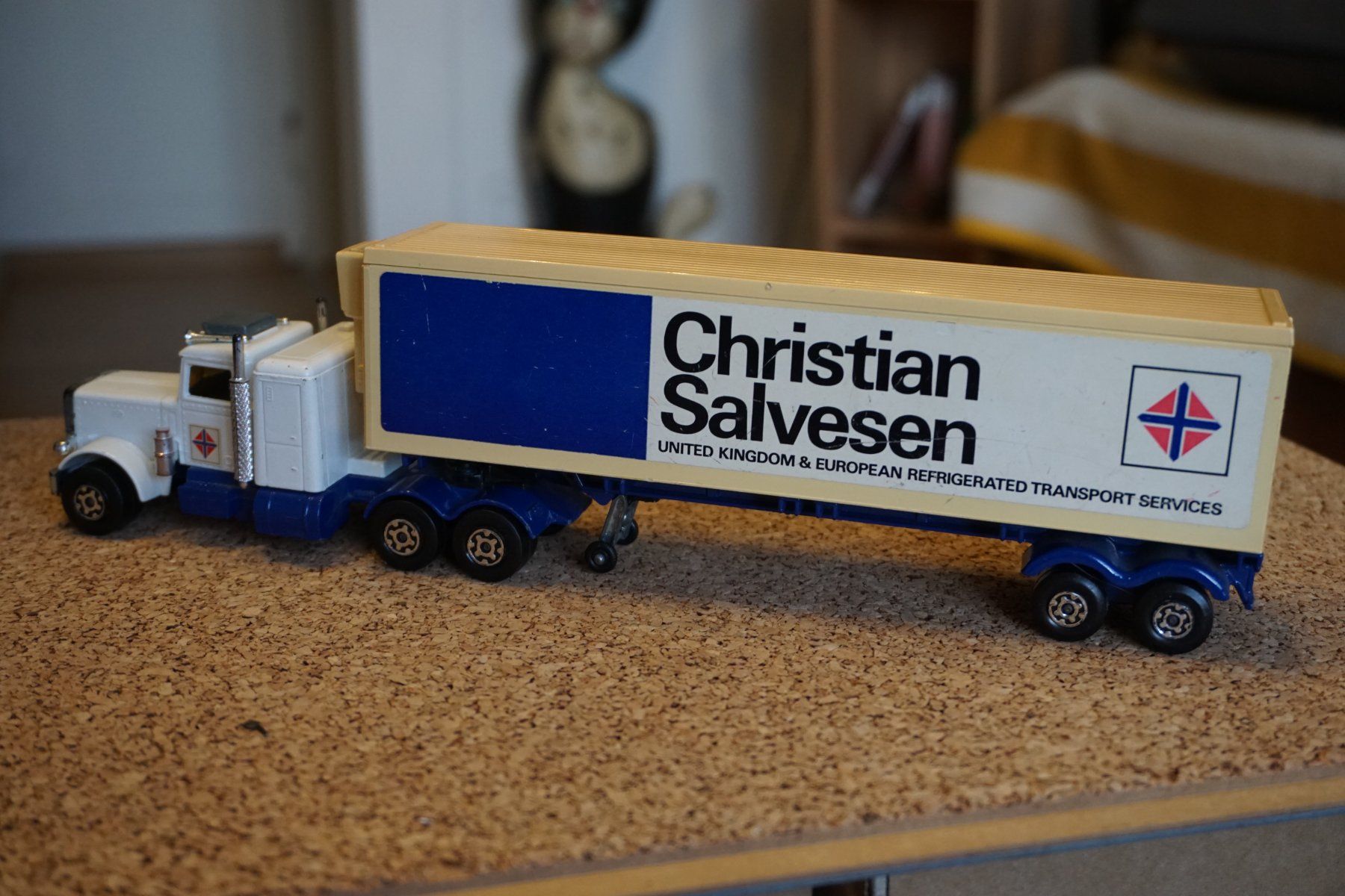 Matchbox Modellini d'auto: Matchbox SK Peterbilt Satelschlepper COOL !!!!!!!!!!!!!!! – Usato da Reiden venduto da Doppeldecker69 2