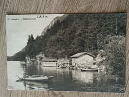 Alte PK / Lungern - Seebadanstalt Ausgabe 1911