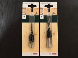 BOSCH Holz-Spiralbohrer mit Senker // NEU