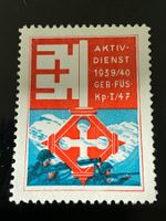 Soldatenmarke Geb Füs Kp I/47 ungestempelt