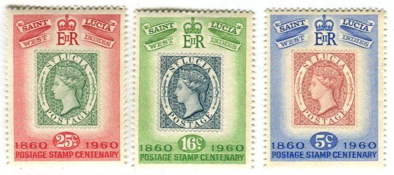 Alle Briefmarken: Briefmarken "Berühmte Briefmarken". St. Lucia. – Neu und originalverpackt aus Basel von Butsch5