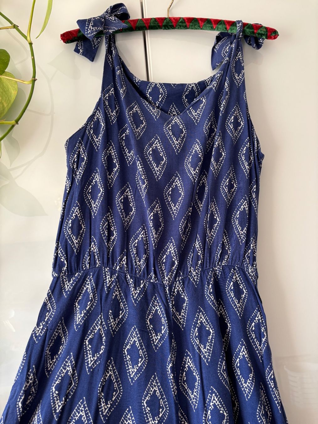 Tute: Jumpsuit blau gemustert – Usato da Zürich venduto da missmodernage 1