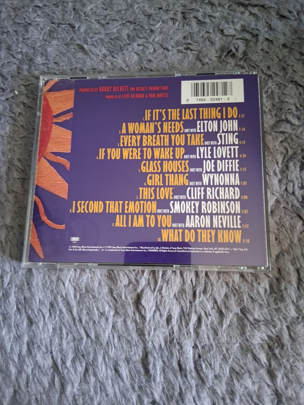 CD: TAMMY WYNETTE     WITHOUT WALLS    CD – Usato da Wetzikon ZH venduto da Ramones01 1