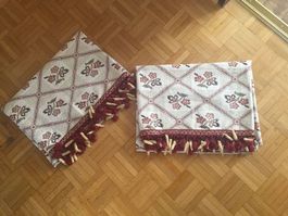 2 Stk Polstergruppen Sofa Schoner Läufer