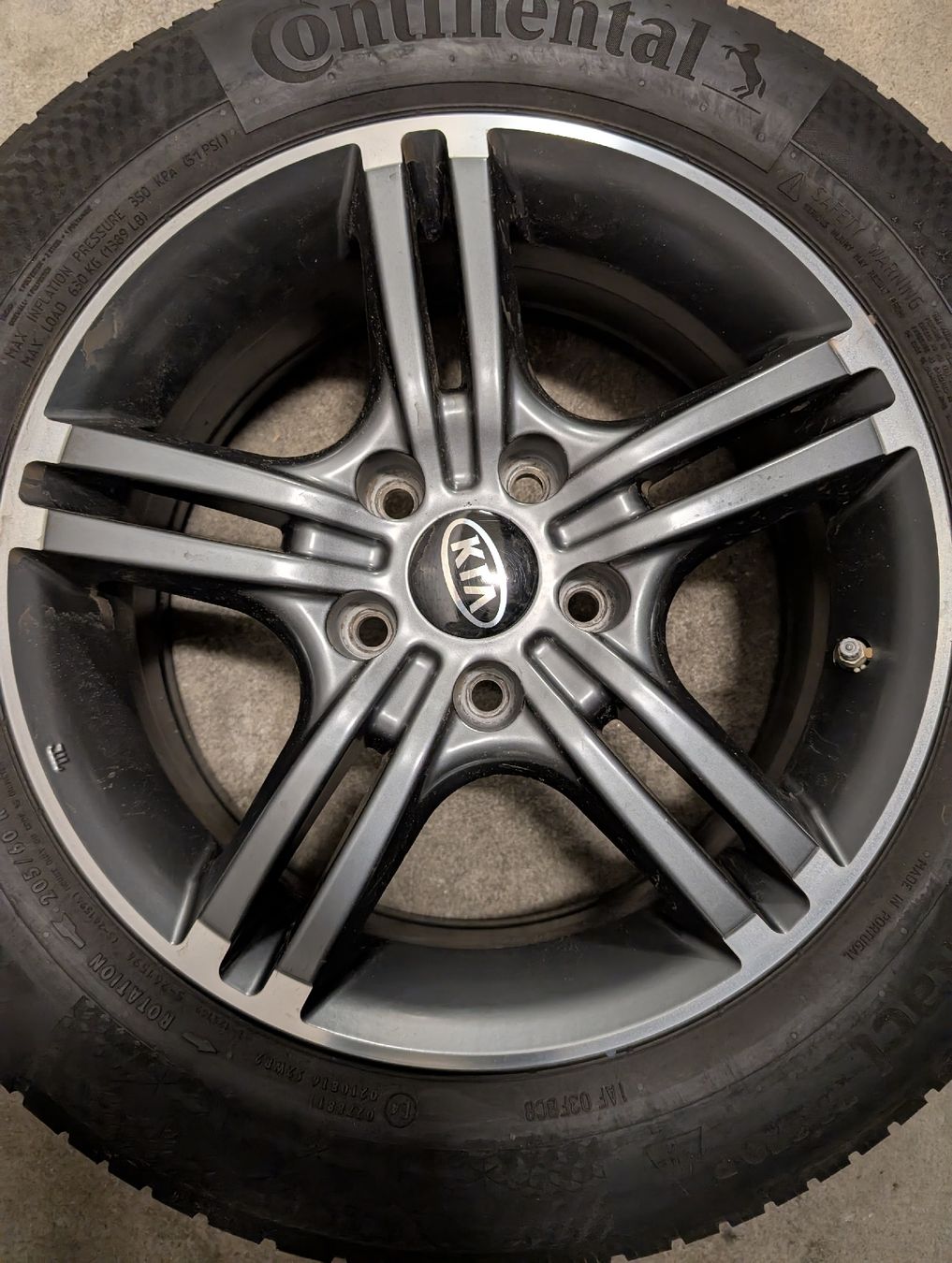 Pneumatici & Ruote complete: 4 Winterrad zu Kia Ceed – Usato da Trimstein venduto da ef79