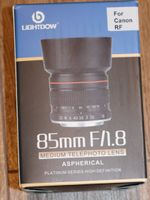 Lichtdow 85mm F/1.8 Objektiv für Canon RF - Neuwertig!