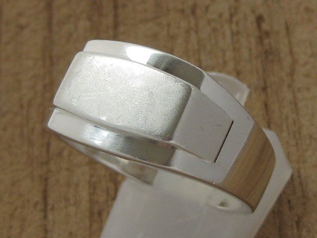 Anelli: Vintage Ring Silber 925 + MP Gravurplatte – Usato da Ermatingen venduto da Decovin