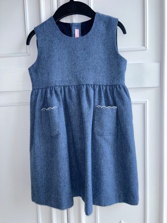 Amaia girls wool blend dress 6 Y Princess Charlotte